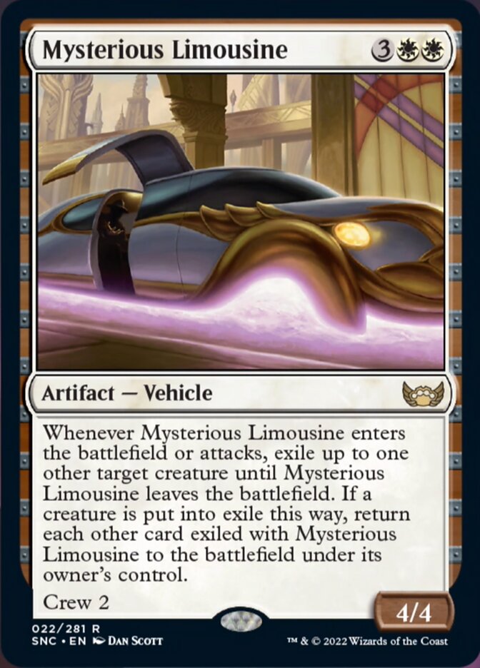 Mysterious Limousine [Streets of New Capenna] | Dragon's Lair Comics and Fantasy Houston TX