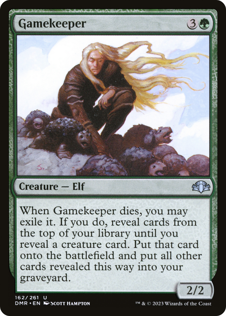 Gamekeeper [Dominaria Remastered] | Dragon's Lair Comics and Fantasy Houston TX