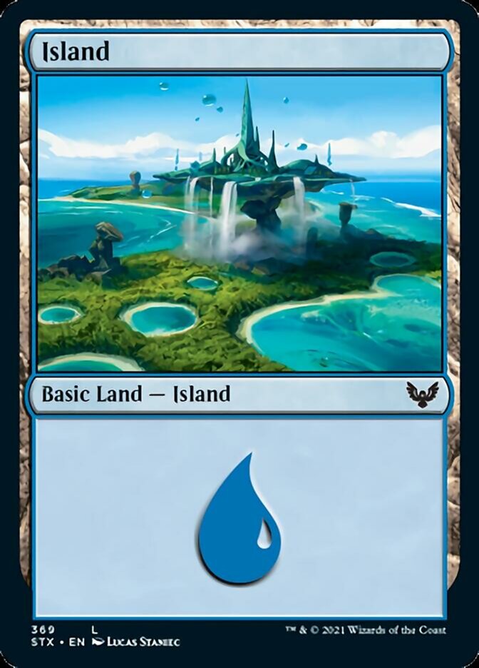 Island (369) [Strixhaven: School of Mages] | Dragon's Lair Comics and Fantasy Houston TX