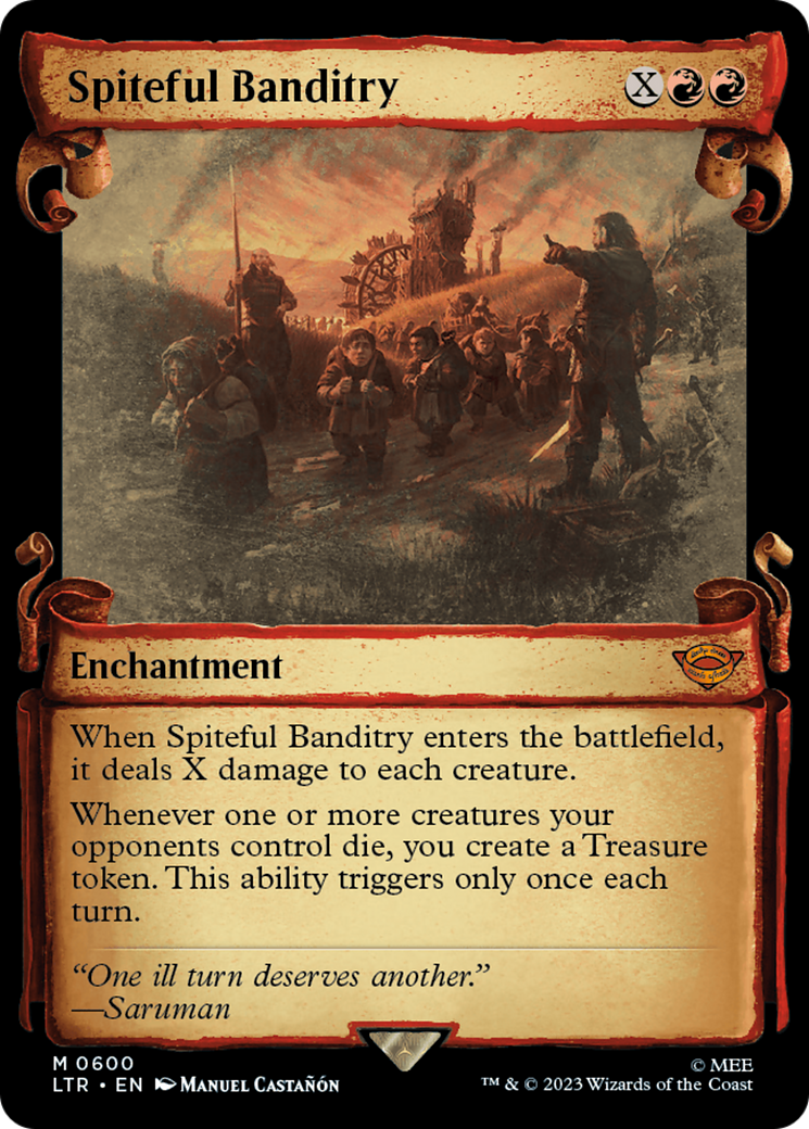 Spiteful Banditry [The Lord of the Rings: Tales of Middle-Earth Showcase Scrolls] | Dragon's Lair Comics and Fantasy Houston TX