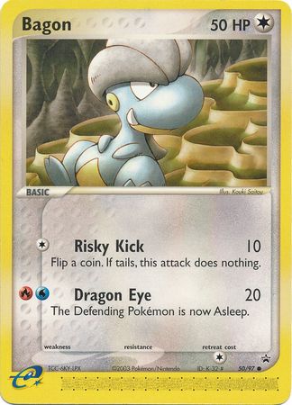 Bagon (50/97) (Promo) [League & Championship Cards] | Dragon's Lair Comics and Fantasy Houston TX