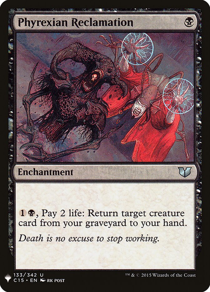 Phyrexian Reclamation [Mystery Booster] | Dragon's Lair Comics and Fantasy Houston TX