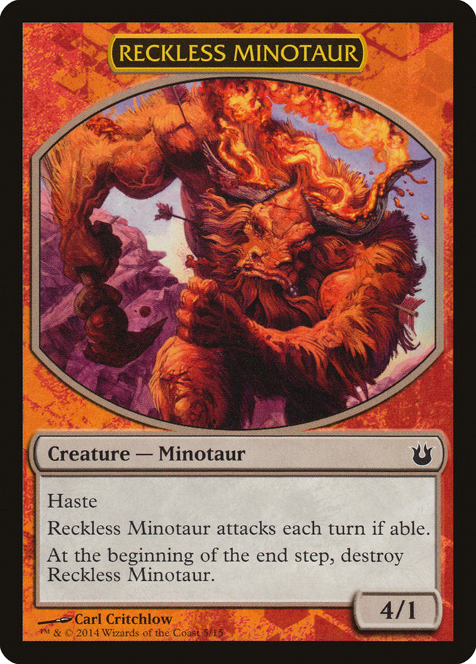 Reckless Minotaur [Born of the Gods Battle the Horde] | Dragon's Lair Comics and Fantasy Houston TX
