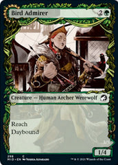 Bird Admirer // Wing Shredder (Showcase Equinox) [Innistrad: Midnight Hunt] | Dragon's Lair Comics and Fantasy Houston TX