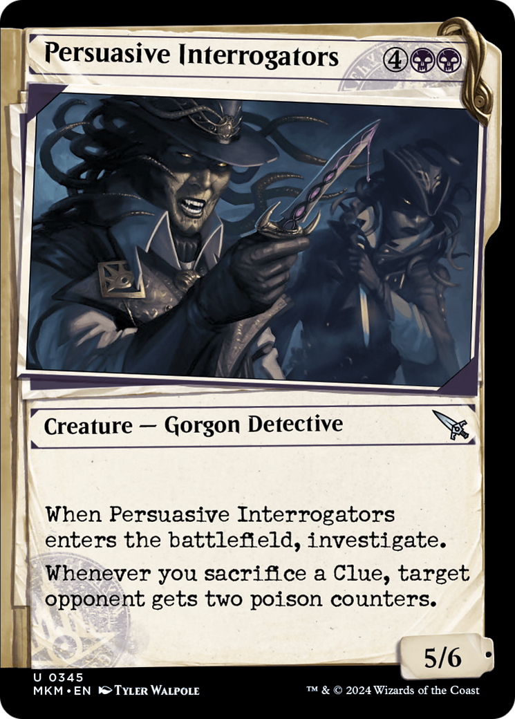 Persuasive Interrogators (Showcase) [Murders at Karlov Manor] | Dragon's Lair Comics and Fantasy Houston TX