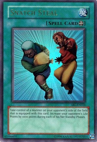 Snatch Steal [SRL-EN036] Ultra Rare | Dragon's Lair Comics and Fantasy Houston TX