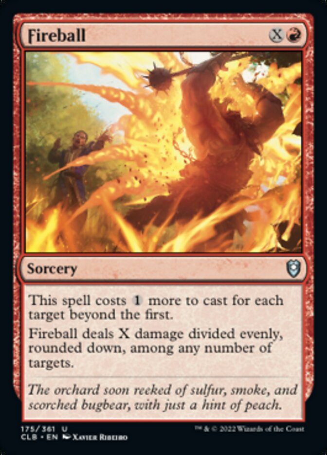 Fireball [Commander Legends: Battle for Baldur's Gate] | Dragon's Lair Comics and Fantasy Houston TX