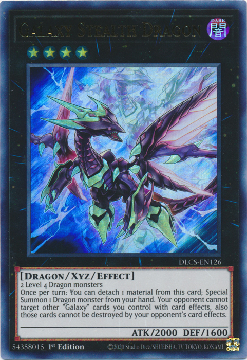Galaxy Stealth Dragon [DLCS-EN126] Ultra Rare | Dragon's Lair Comics and Fantasy Houston TX
