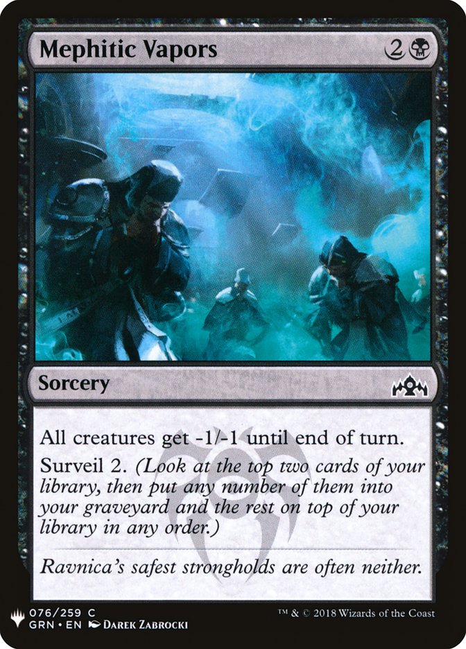 Mephitic Vapors [Mystery Booster] | Dragon's Lair Comics and Fantasy Houston TX