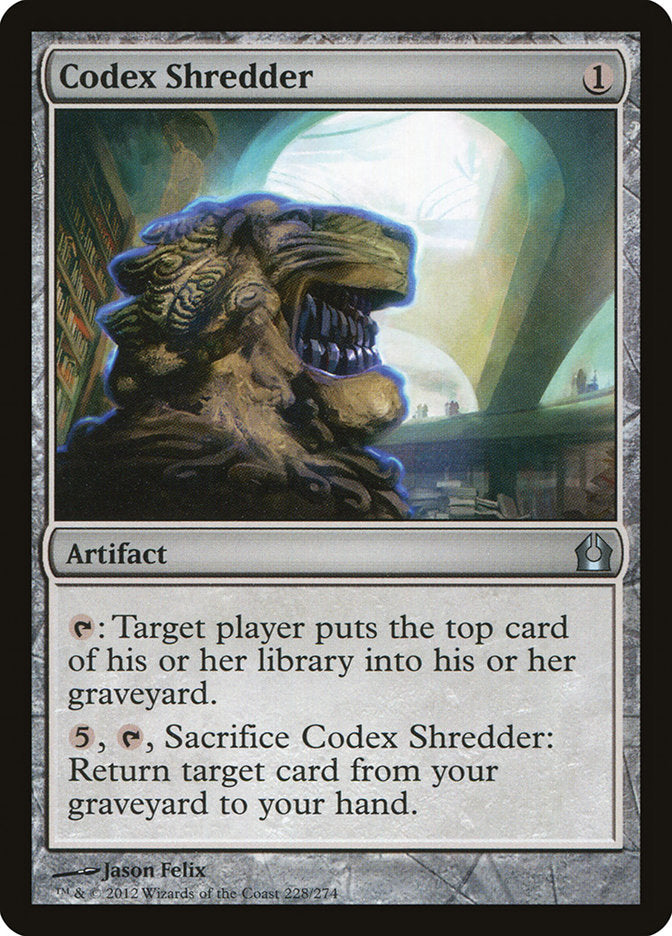 Codex Shredder [Return to Ravnica] | Dragon's Lair Comics and Fantasy Houston TX