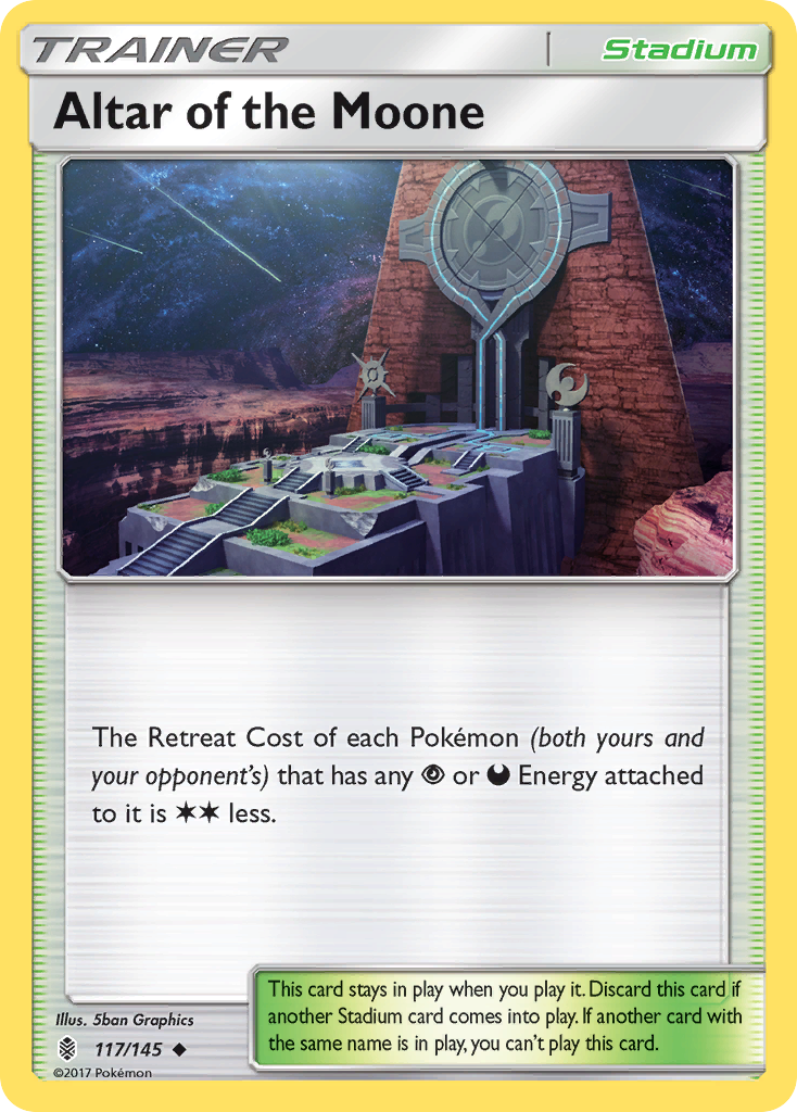 Altar of the Moone (117/145) [Sun & Moon: Guardians Rising] | Dragon's Lair Comics and Fantasy Houston TX