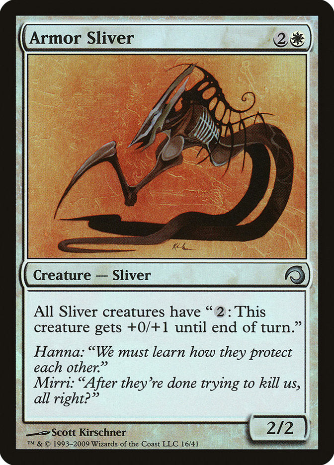 Armor Sliver [Premium Deck Series: Slivers] | Dragon's Lair Comics and Fantasy Houston TX