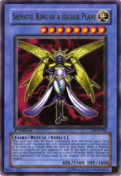 Shinato, King of a Higher Plane [DCR-016] Ultra Rare | Dragon's Lair Comics and Fantasy Houston TX