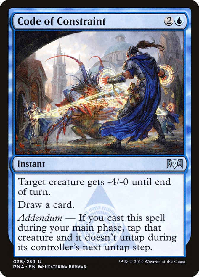 Code of Constraint [Ravnica Allegiance] | Dragon's Lair Comics and Fantasy Houston TX
