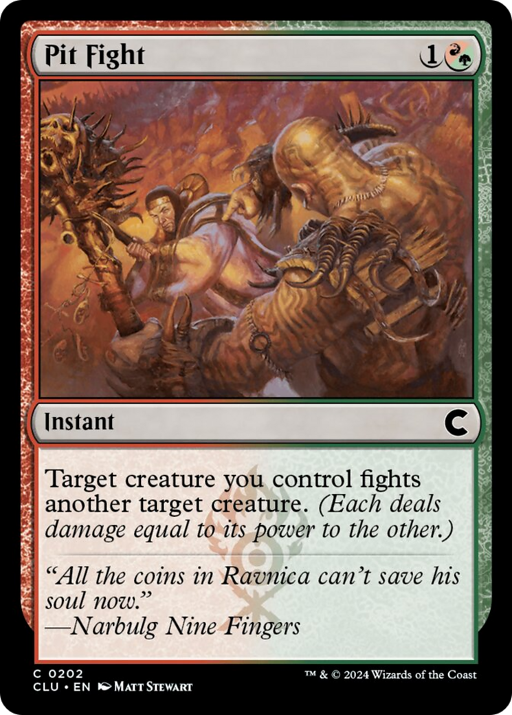 Pit Fight [Ravnica: Clue Edition] | Dragon's Lair Comics and Fantasy Houston TX