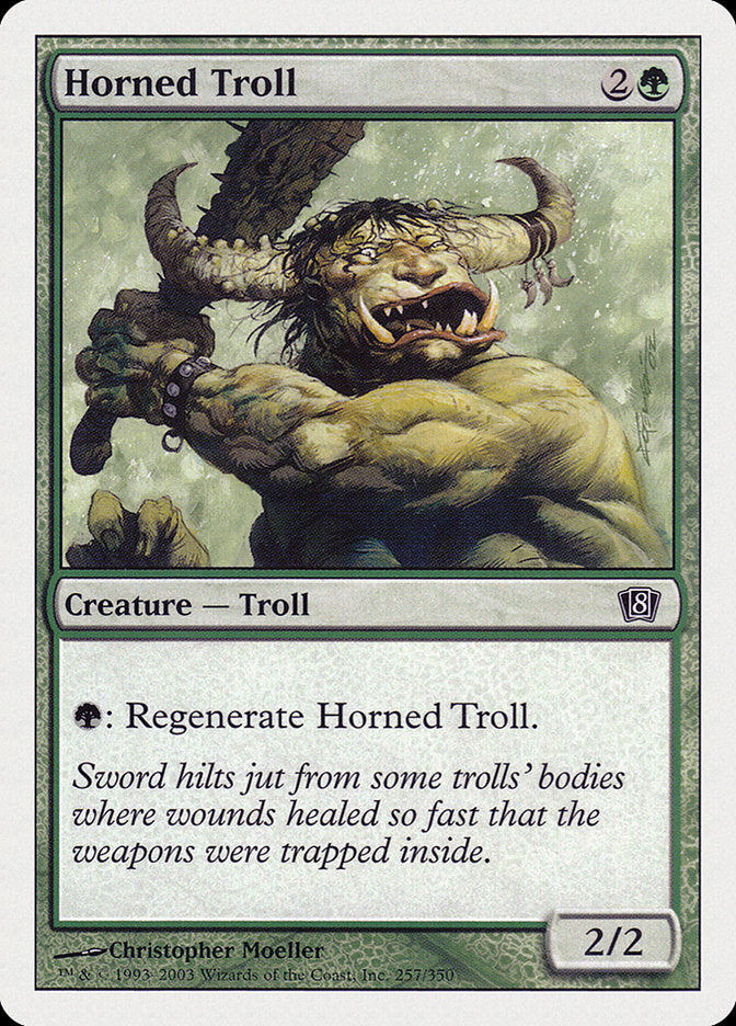Horned Troll [Eighth Edition] | Dragon's Lair Comics and Fantasy Houston TX