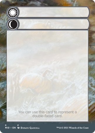 Helper Card (8/9) [Innistrad: Midnight Hunt Tokens] | Dragon's Lair Comics and Fantasy Houston TX