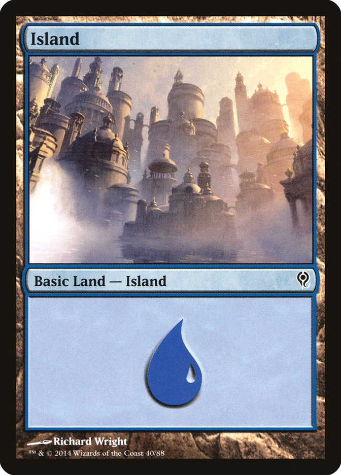 Island (40) [Duel Decks: Jace vs. Vraska] | Dragon's Lair Comics and Fantasy Houston TX