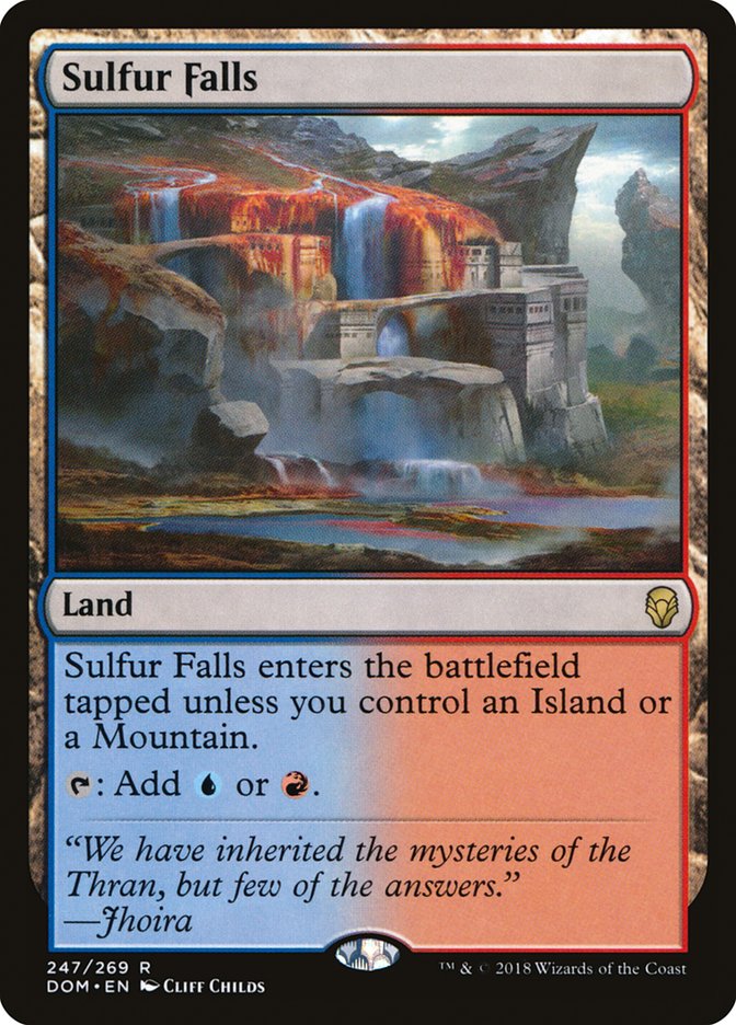 Sulfur Falls [Dominaria] | Dragon's Lair Comics and Fantasy Houston TX
