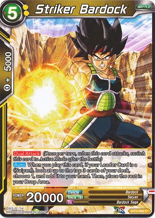 Striker Bardock (BT3-086) [Cross Worlds] | Dragon's Lair Comics and Fantasy Houston TX