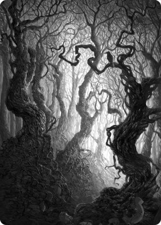 Forest 2 Art Card [Innistrad: Midnight Hunt Art Series] | Dragon's Lair Comics and Fantasy Houston TX