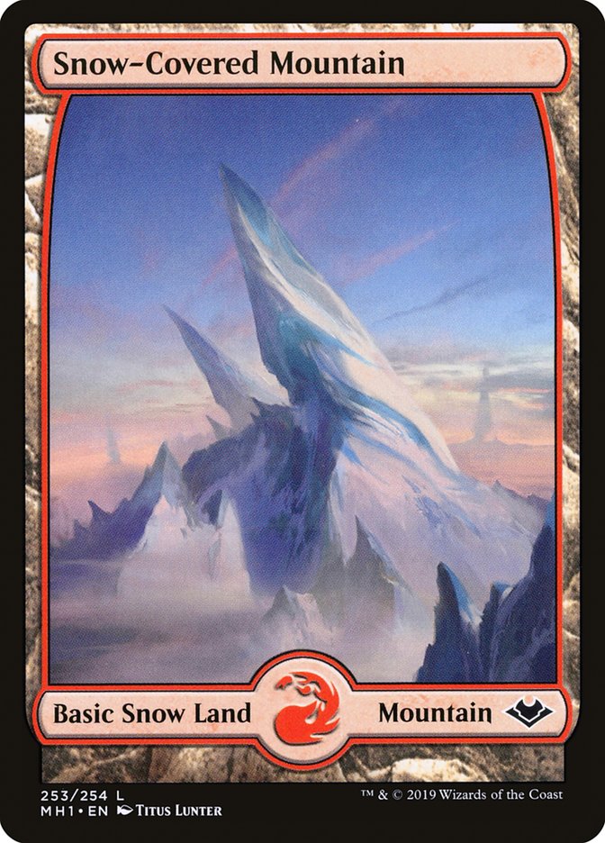 Snow-Covered Mountain [Modern Horizons] | Dragon's Lair Comics and Fantasy Houston TX