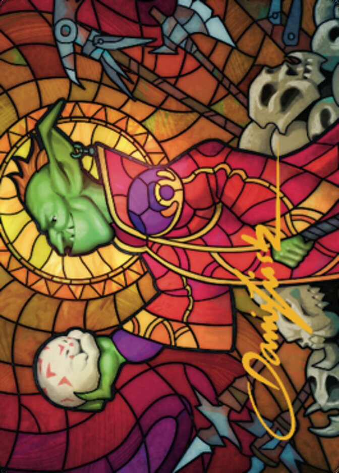 Squee, Dubious Monarch Art Card (Gold-Stamped Signature) [Dominaria United Art Series] | Dragon's Lair Comics and Fantasy Houston TX
