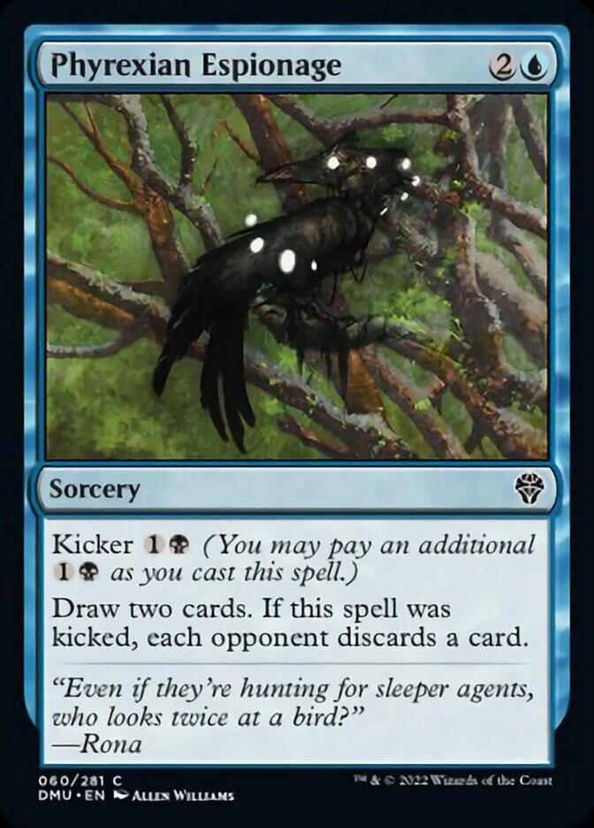 Phyrexian Espionage [Dominaria United] | Dragon's Lair Comics and Fantasy Houston TX