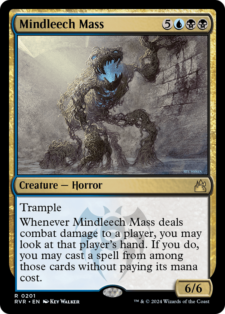 Mindleech Mass [Ravnica Remastered] | Dragon's Lair Comics and Fantasy Houston TX