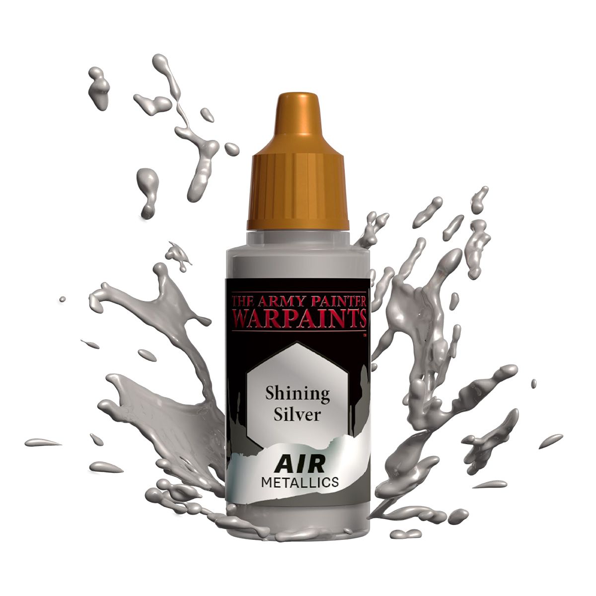 Army Painter Air Paint: Shining Silver | Dragon's Lair Comics and Fantasy Houston TX