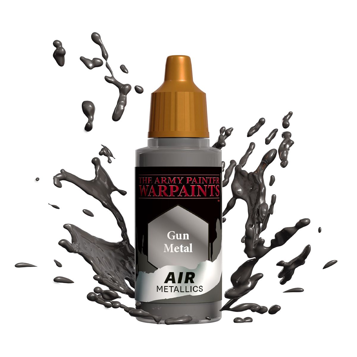 Army Painter Air Paint: Gun Metal Metallic | Dragon's Lair Comics and Fantasy Houston TX