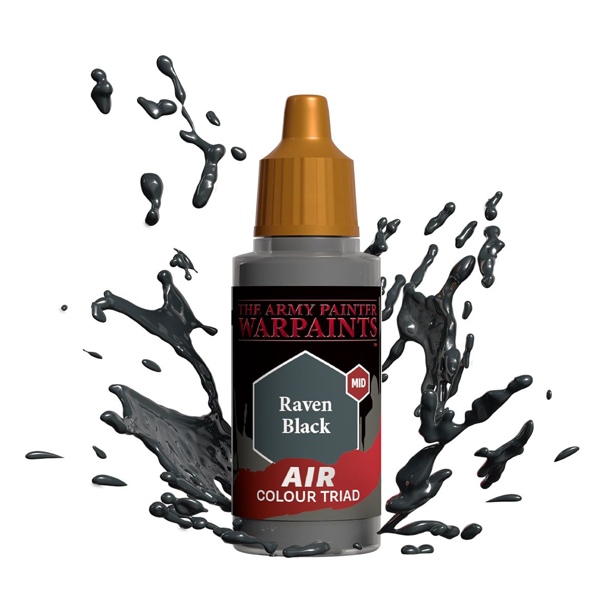 Army Painter Air Paint: Raven Black | Dragon's Lair Comics and Fantasy Houston TX