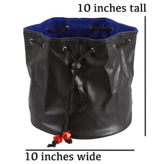 Forged Gaming Pouch of the Endless Hoard Dice Bag Brown with Gold | Dragon's Lair Comics and Fantasy Houston TX