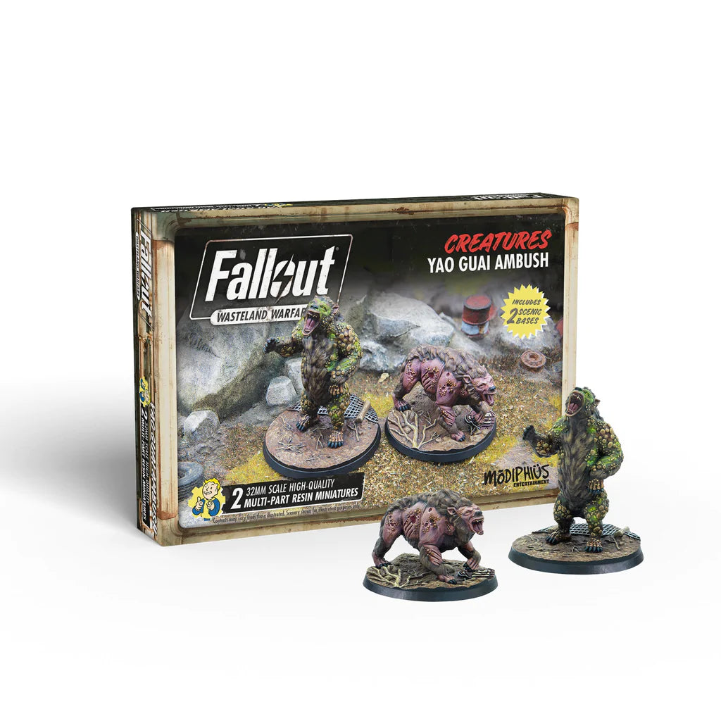 Fallout Wasteland Warfare: Yao Guai Ambush | Dragon's Lair Comics and Fantasy Houston TX