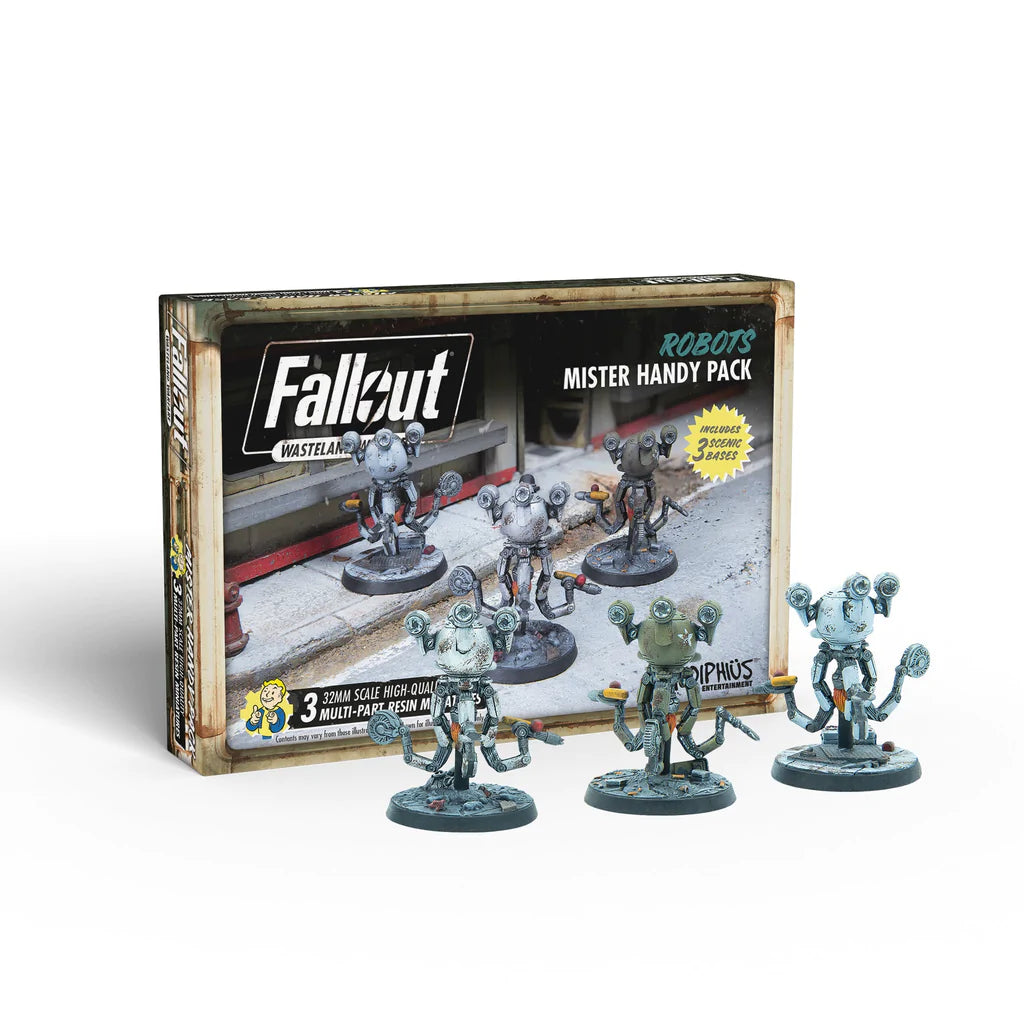 Fallout Wasteland Warfare: Mister Handy Pack | Dragon's Lair Comics and Fantasy Houston TX