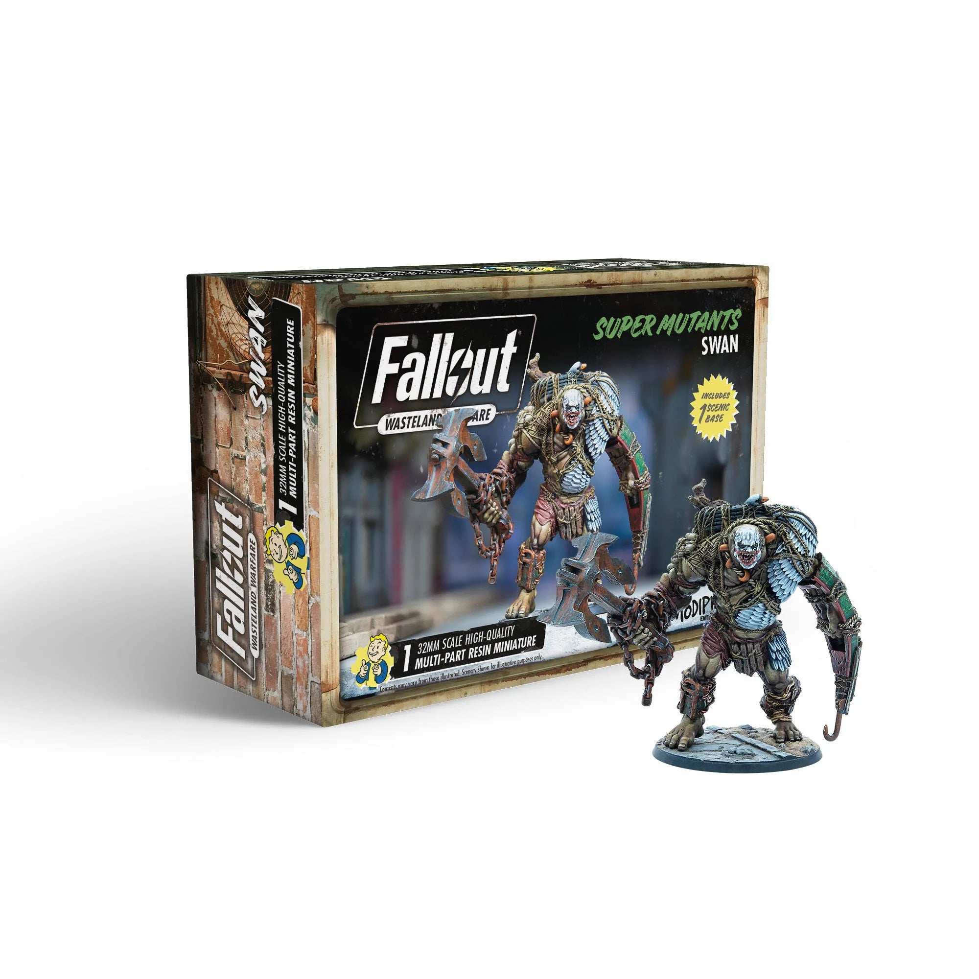 Fallout Wasteland Warfare: Super Mutant Swan | Dragon's Lair Comics and Fantasy Houston TX