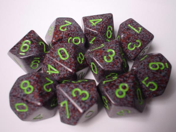 Chessex Speckled Earth D10 Set | Dragon's Lair Comics and Fantasy Houston TX