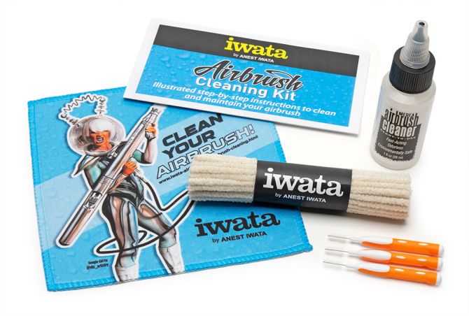 IWATA Airbrush Cleaning Kit Refill Pack | Dragon's Lair Comics and Fantasy Houston TX