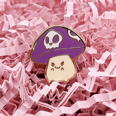 Sugar Cubed Studios Plushroom Enamel Pins | Dragon's Lair Comics and Fantasy Houston TX