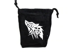 Easy Roller Wolf Reversible Microfiber Self-Standing Large Dice Bag | Dragon's Lair Comics and Fantasy Houston TX