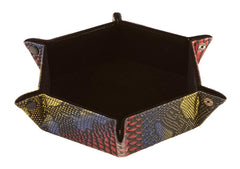 Forged Gaming Hexagon Snap Folding Dice Tray - Various Colors | Dragon's Lair Comics and Fantasy Houston TX