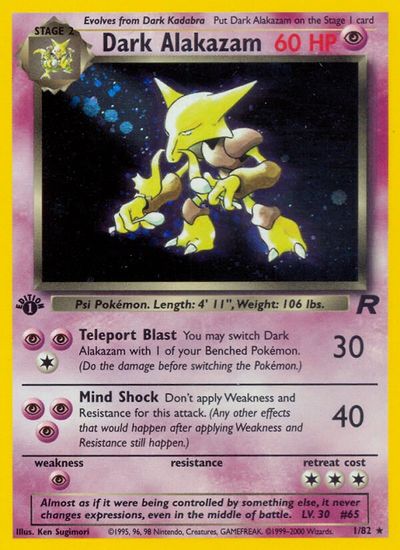 Dark Alakazam | Odin's Place