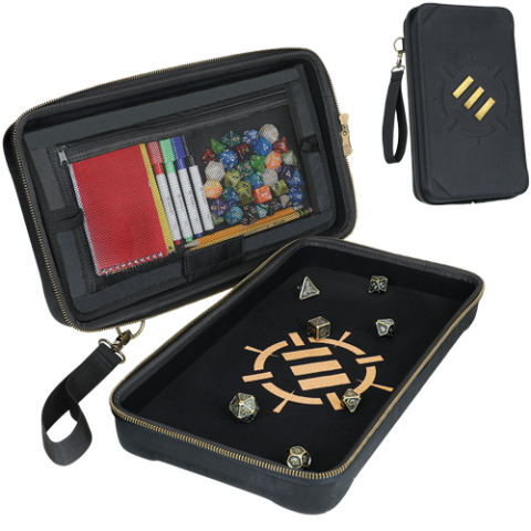 Enhance Tabletop RPGs Community Dice Organizer Case & XL Rolling Tray | Dragon's Lair Comics and Fantasy Houston TX