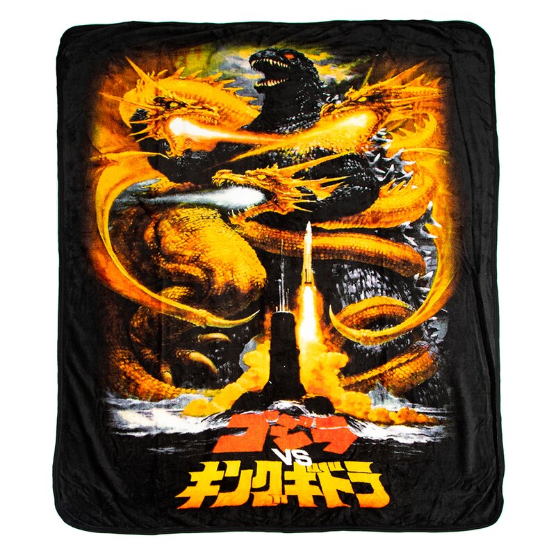 Godzilla Throw Blanket | Dragon's Lair Comics and Fantasy Houston TX