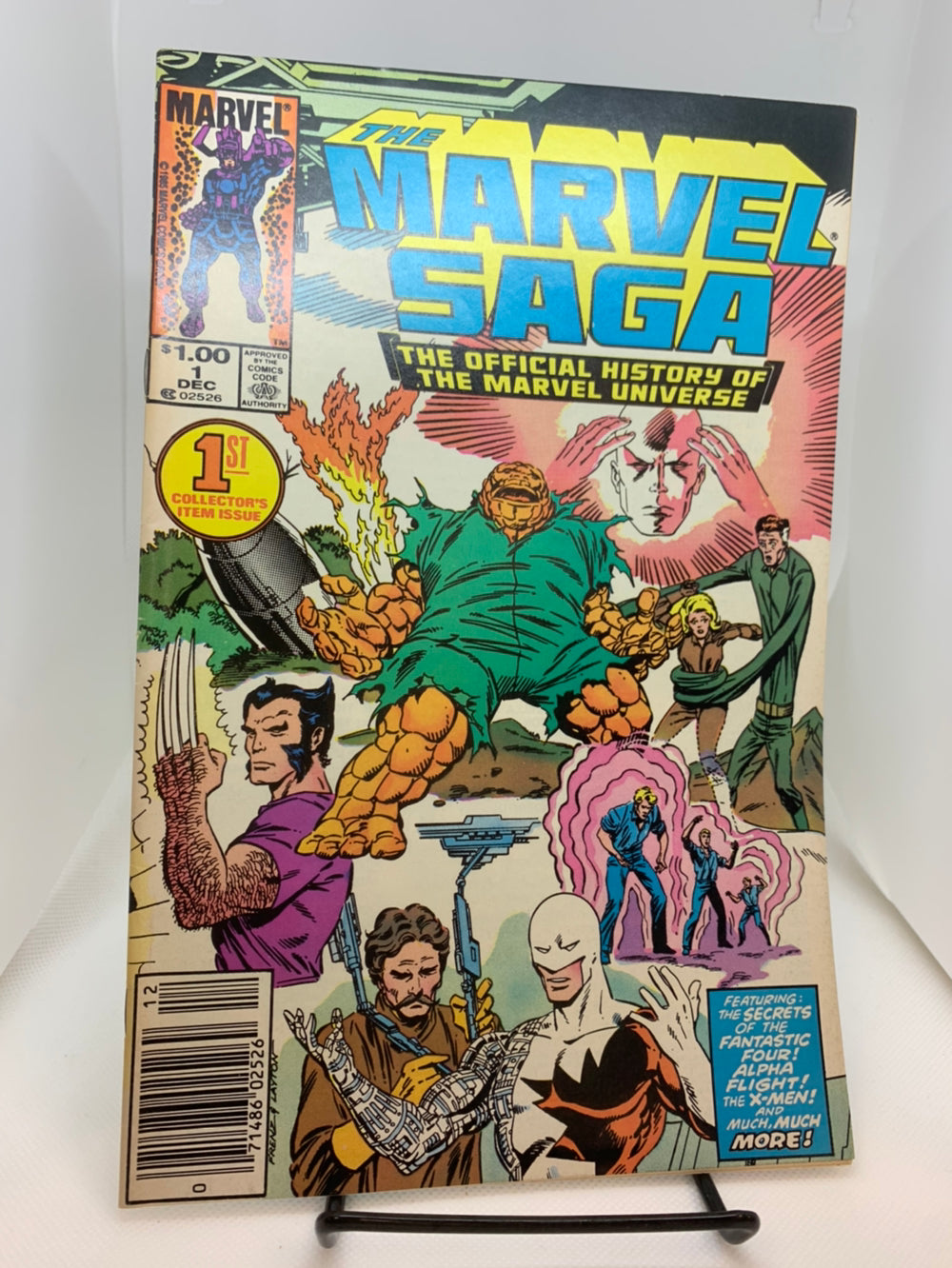 The Marvel Saga #1 | Dragon's Lair Comics and Fantasy Houston TX