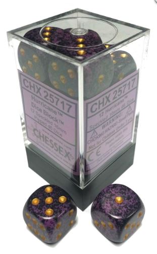 Chessex Speckled: 16mm D6 Hurricane (12) | Dragon's Lair Comics and Fantasy Houston TX