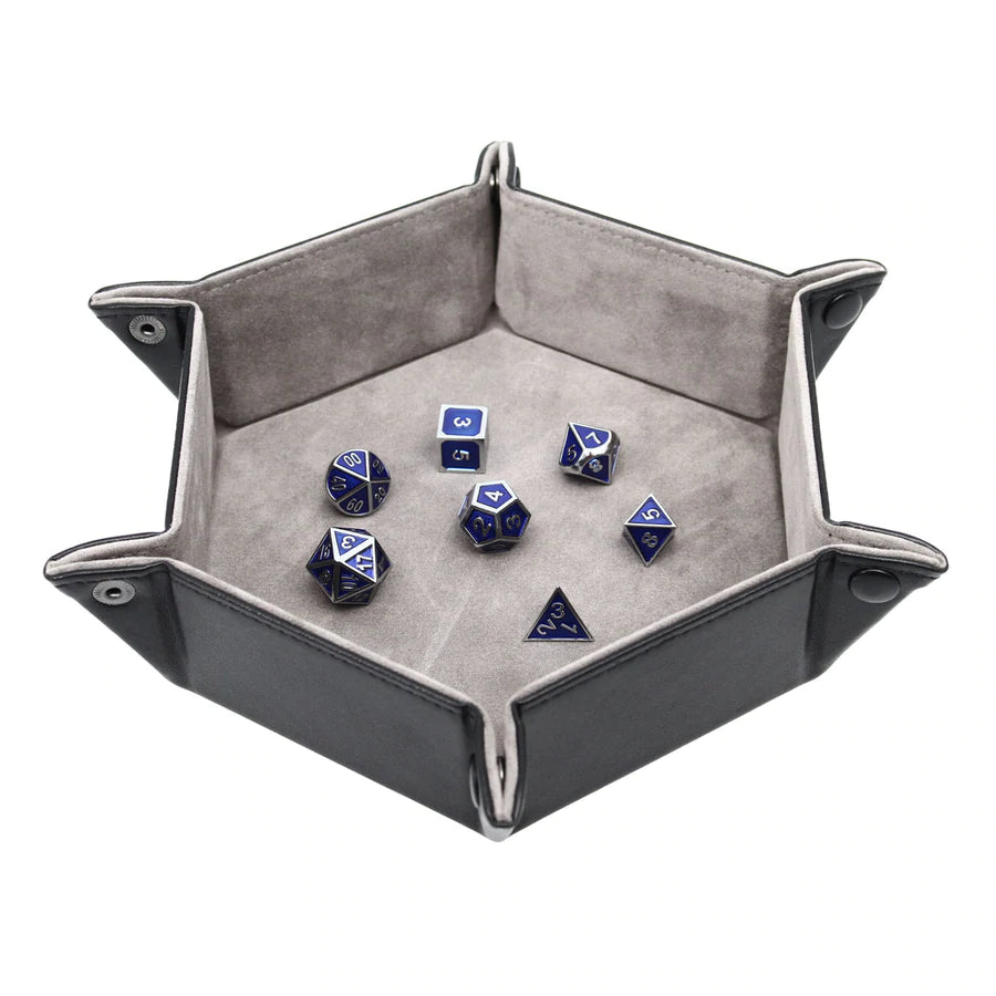 Forged Gaming Hexagon Snap Folding Dice Tray - Various Colors | Dragon's Lair Comics and Fantasy Houston TX
