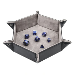Forged Gaming Hexagon Snap Folding Dice Tray - Various Colors | Dragon's Lair Comics and Fantasy Houston TX
