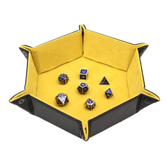 Forged Gaming Hexagon Snap Folding Dice Tray - Various Colors | Dragon's Lair Comics and Fantasy Houston TX
