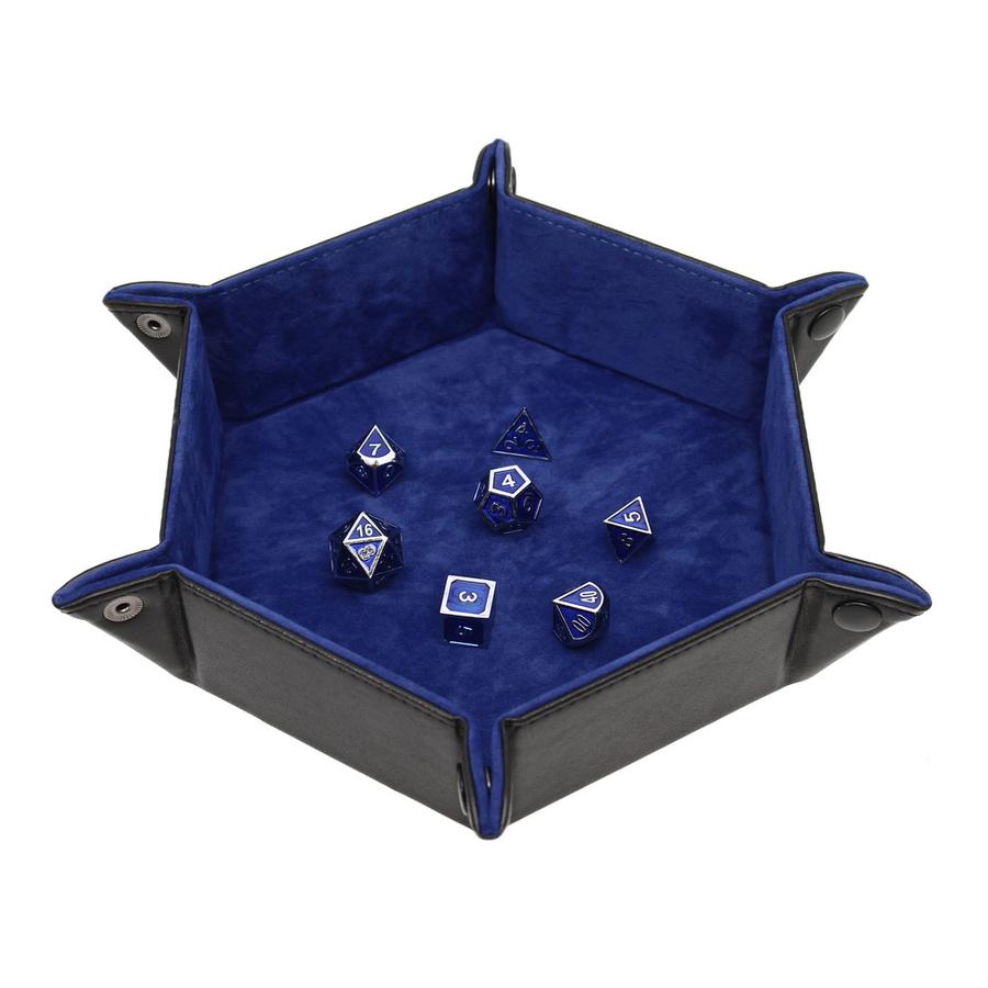 Forged Gaming Hexagon Snap Folding Dice Tray - Various Colors | Dragon's Lair Comics and Fantasy Houston TX